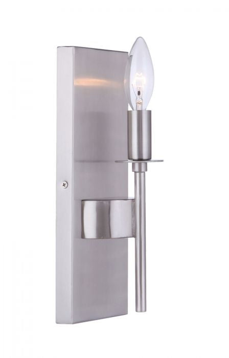 Craftmade - 54361-BNK - One Light Wall Sconce - Larrson - Brushed Polished Nickel