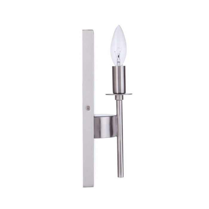 Craftmade - 54361-BNK - One Light Wall Sconce - Larrson - Brushed Polished Nickel