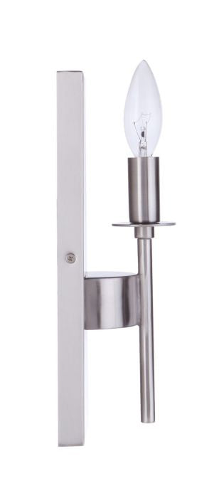 Craftmade - 54361-BNK - One Light Wall Sconce - Larrson - Brushed Polished Nickel