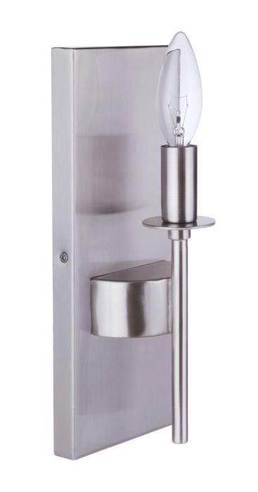 Craftmade - 54361-BNK - One Light Wall Sconce - Larrson - Brushed Polished Nickel