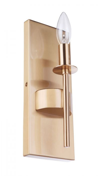 Craftmade - 54361-SB - One Light Wall Sconce - Larrson - Satin Brass