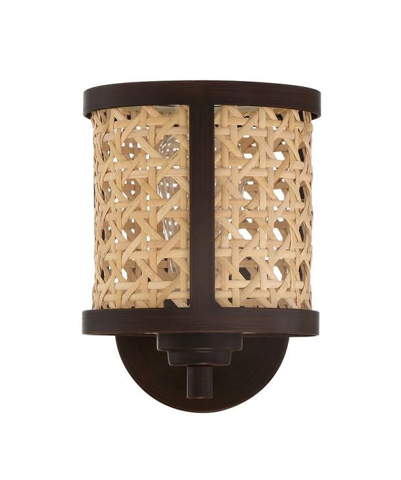 Craftmade - 54561-ABZ - One Light Wall Sconce - Malaya - Aged Bronze Brushed