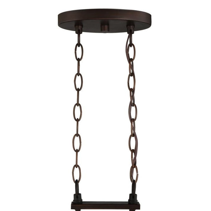 Craftmade - 54576-ABZ - Six Light Island Pendant - Malaya - Aged Bronze Brushed