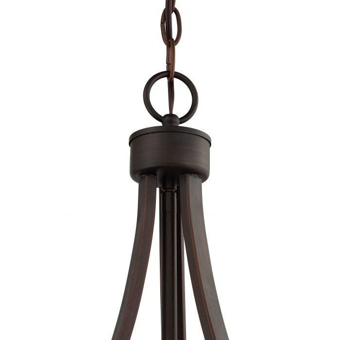 Craftmade - 54596-ABZ - Six Light Pendant - Malaya - Aged Bronze Brushed