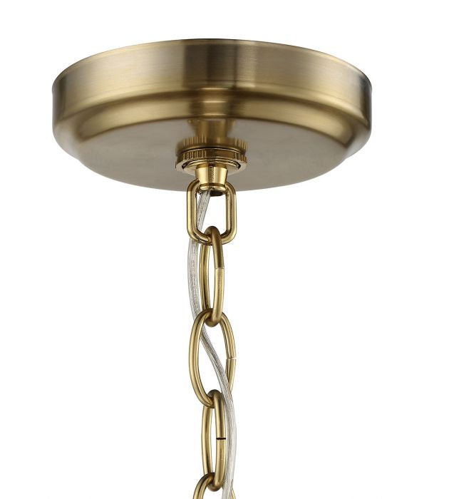 Craftmade - 54826-BNKSB - Six Light Chandelier - Stanza - Brushed Polished Nickel/Satin Brass