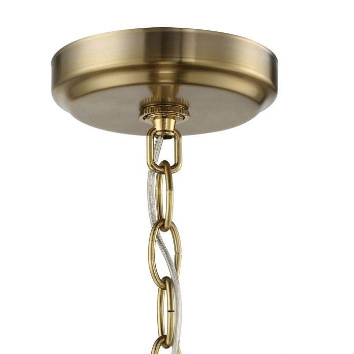 Craftmade - 54826-BNKSB - Six Light Chandelier - Stanza - Brushed Polished Nickel/Satin Brass