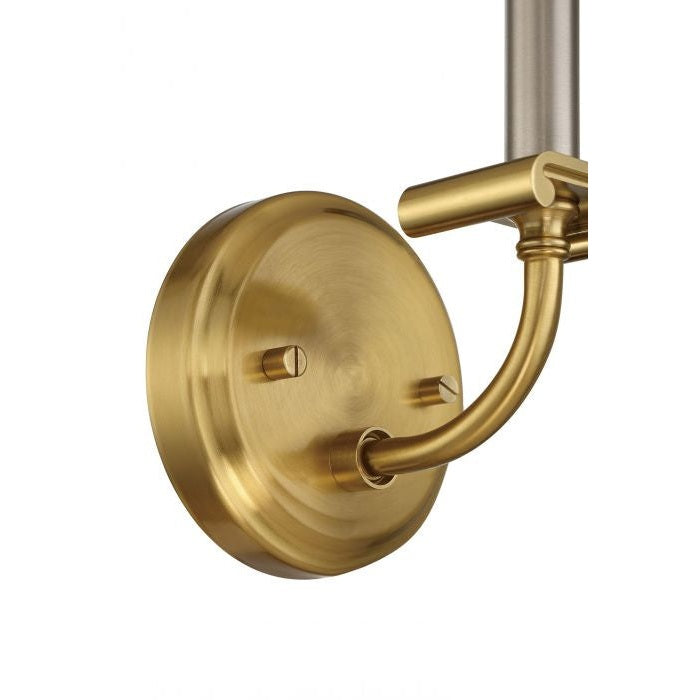 Craftmade - 54861-BNKSB - One Light Wall Sconce - Stanza - Brushed Polished Nickel/Satin Brass