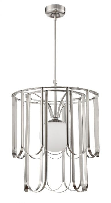 Craftmade - 54991-BNK - One Light Pendant - Melody - Brushed Polished Nickel