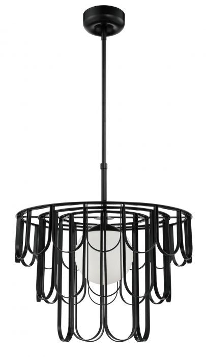 Craftmade - 54992-FB - One Light Pendant - Melody - Flat Black
