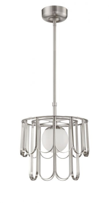 Craftmade - 54993-BNK - One Light Pendant - Melody - Brushed Polished Nickel