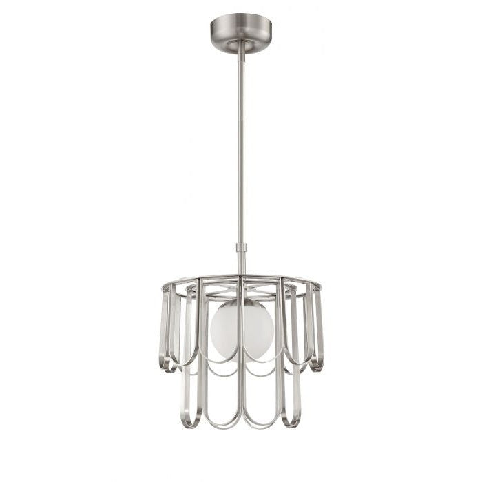 Craftmade - 54993-BNK - One Light Pendant - Melody - Brushed Polished Nickel