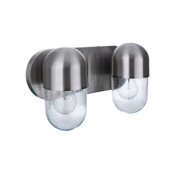 Craftmade - 55002-BNK - Two Light Vanity - Pill - Brushed Polished Nickel