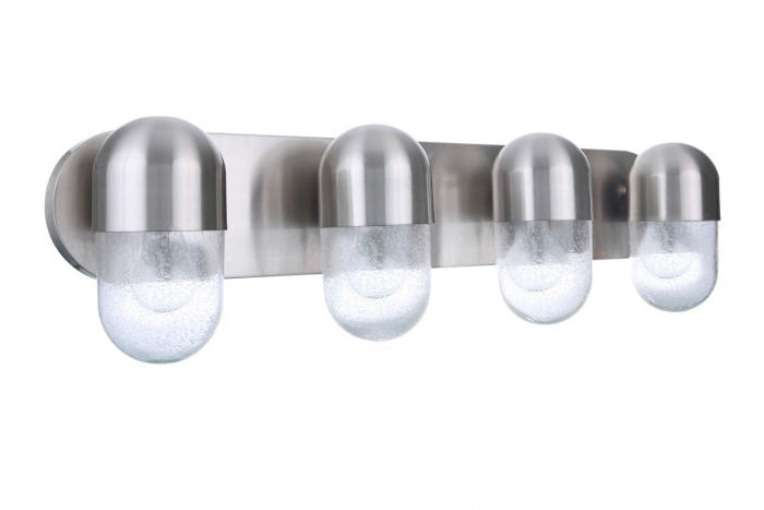 Craftmade - 55004-BNK - Four Light Vanity - Pill - Brushed Polished Nickel