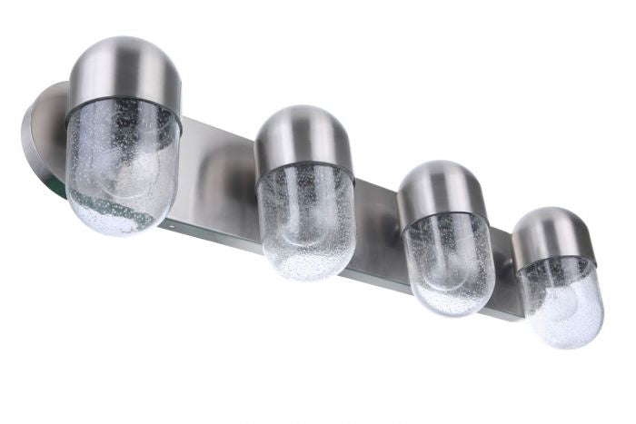 Craftmade - 55004-BNK - Four Light Vanity - Pill - Brushed Polished Nickel