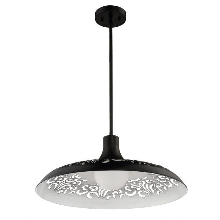Craftmade - P965FB1 - One Light Pendant - Pendant - Flat Black