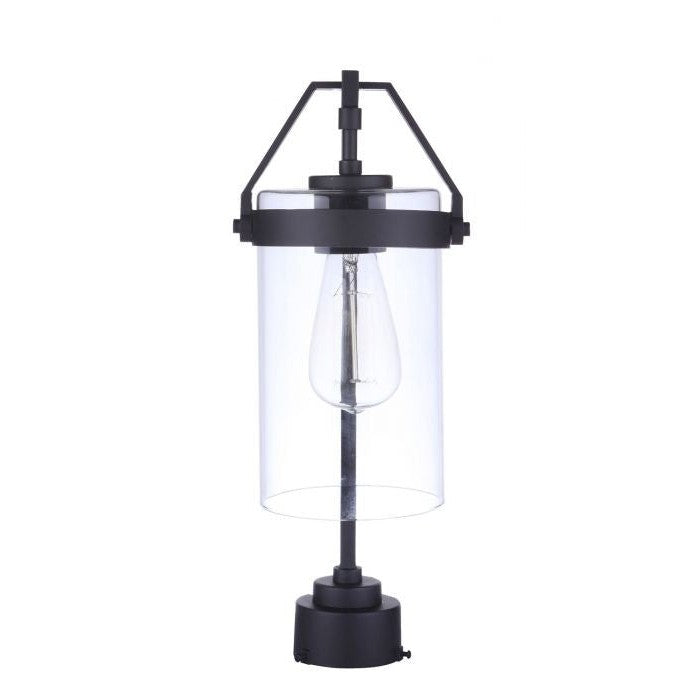 Craftmade - ZA3315-MN - One Light Outdoor Post Mount - Franklin - Midnight