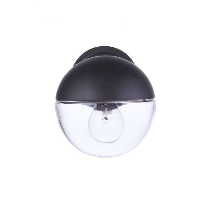 Craftmade - ZA3404-MN - One Light Outdoor Wall Mount - Evie - Midnight