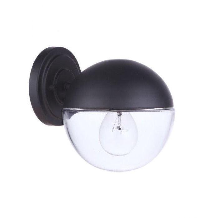 Craftmade - ZA3404-MN - One Light Outdoor Wall Mount - Evie - Midnight