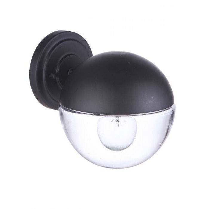 Craftmade - ZA3404-MN - One Light Outdoor Wall Mount - Evie - Midnight
