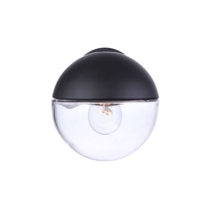 Craftmade - ZA3414-MN - One Light Outdoor Wall Mount - Evie - Midnight