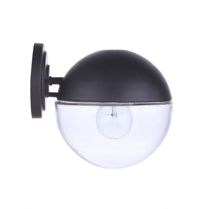 Craftmade - ZA3414-MN - One Light Outdoor Wall Mount - Evie - Midnight