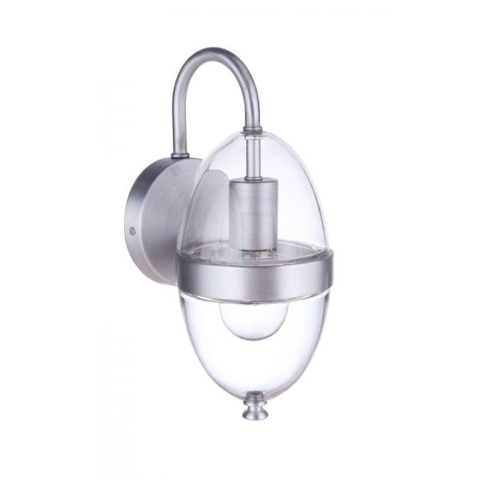 Craftmade - ZA3504-SA - One Light Outdoor Wall Mount - Sivo - Satin Aluminum