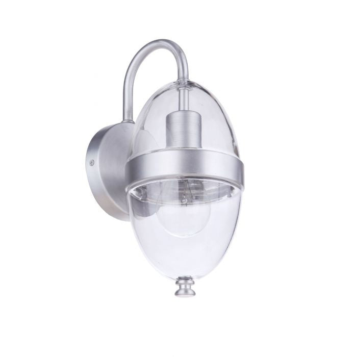 Craftmade - ZA3504-SA - One Light Outdoor Wall Mount - Sivo - Satin Aluminum