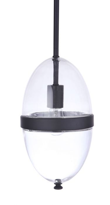 Craftmade - ZA3511-MN - One Light Outdoor Pendant - Sivo - Midnight