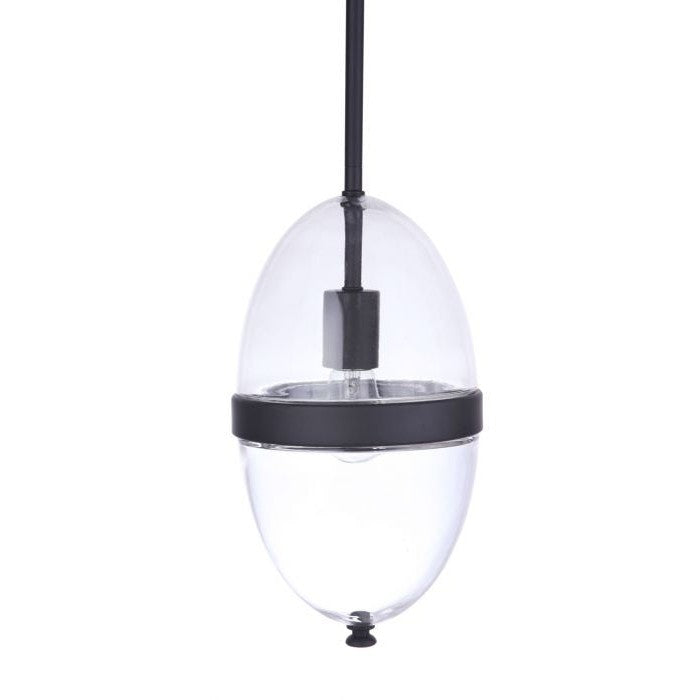 Craftmade - ZA3511-MN - One Light Outdoor Pendant - Sivo - Midnight