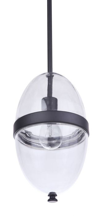 Craftmade - ZA3511-MN - One Light Outdoor Pendant - Sivo - Midnight