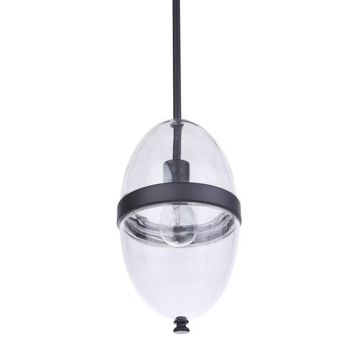Craftmade - ZA3511-MN - One Light Outdoor Pendant - Sivo - Midnight