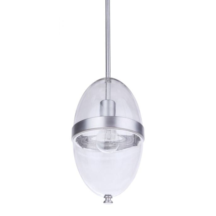 Craftmade - ZA3511-SA - One Light Outdoor Pendant - Sivo - Satin Aluminum
