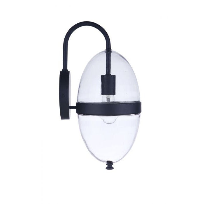 Craftmade - ZA3514-MN - One Light Outdoor Wall Mount - Sivo - Midnight