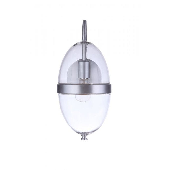 Craftmade - ZA3514-SA - One Light Outdoor Wall Mount - Sivo - Satin Aluminum