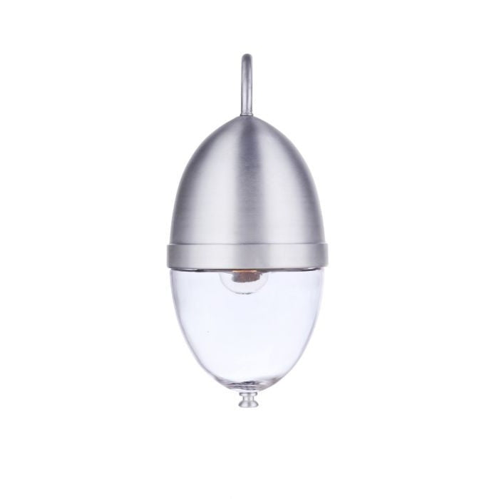 Craftmade - ZA3524-SA - One Light Outdoor Wall Mount - Sivo - Satin Aluminum