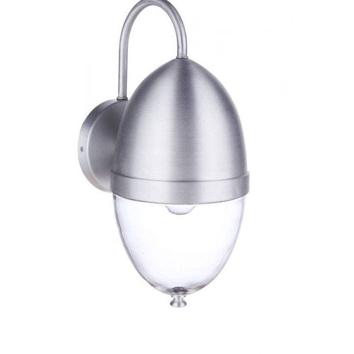Craftmade - ZA3524-SA - One Light Outdoor Wall Mount - Sivo - Satin Aluminum