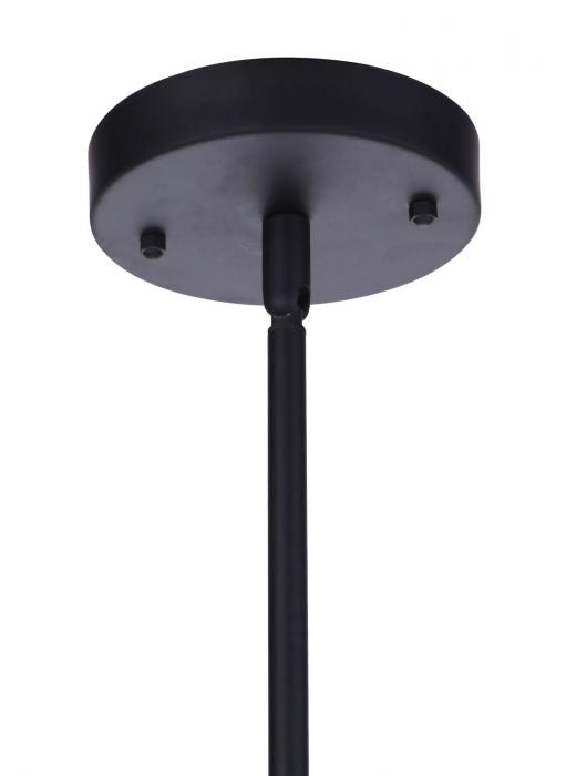 Craftmade - ZA3611-MN - One Light Outdoor Pendant - Canon - Midnight