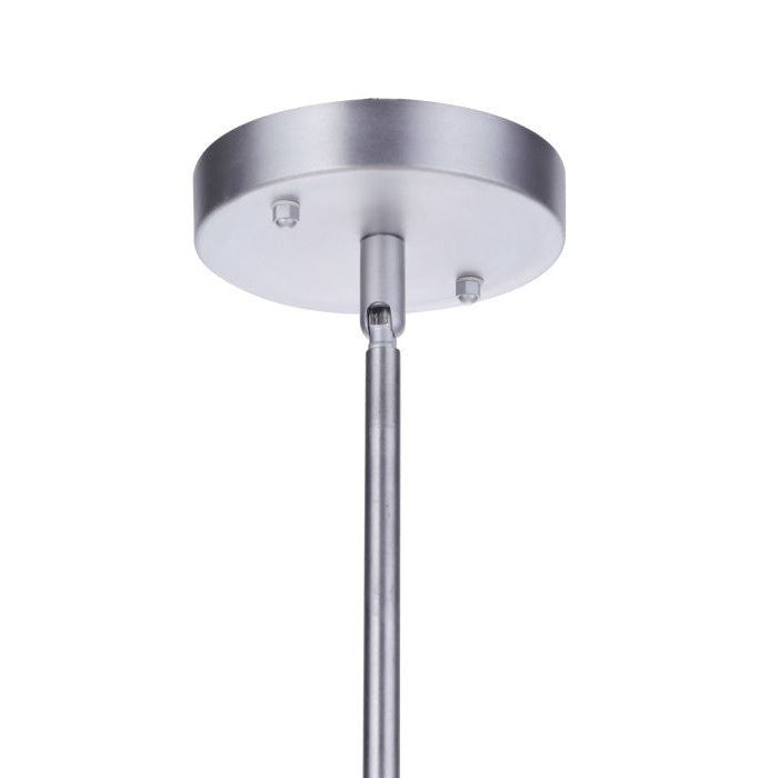 Craftmade - ZA3611-SA - One Light Outdoor Pendant - Canon - Satin Aluminum