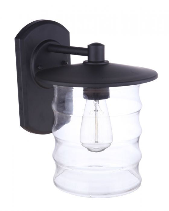 Craftmade - ZA3624-MN - One Light Outdoor Wall Mount - Canon - Midnight