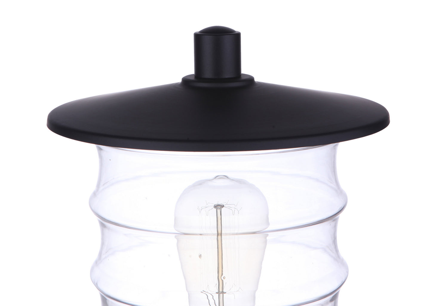 Craftmade - ZA3625-MN - One Light Outdoor Post Mount - Canon - Midnight