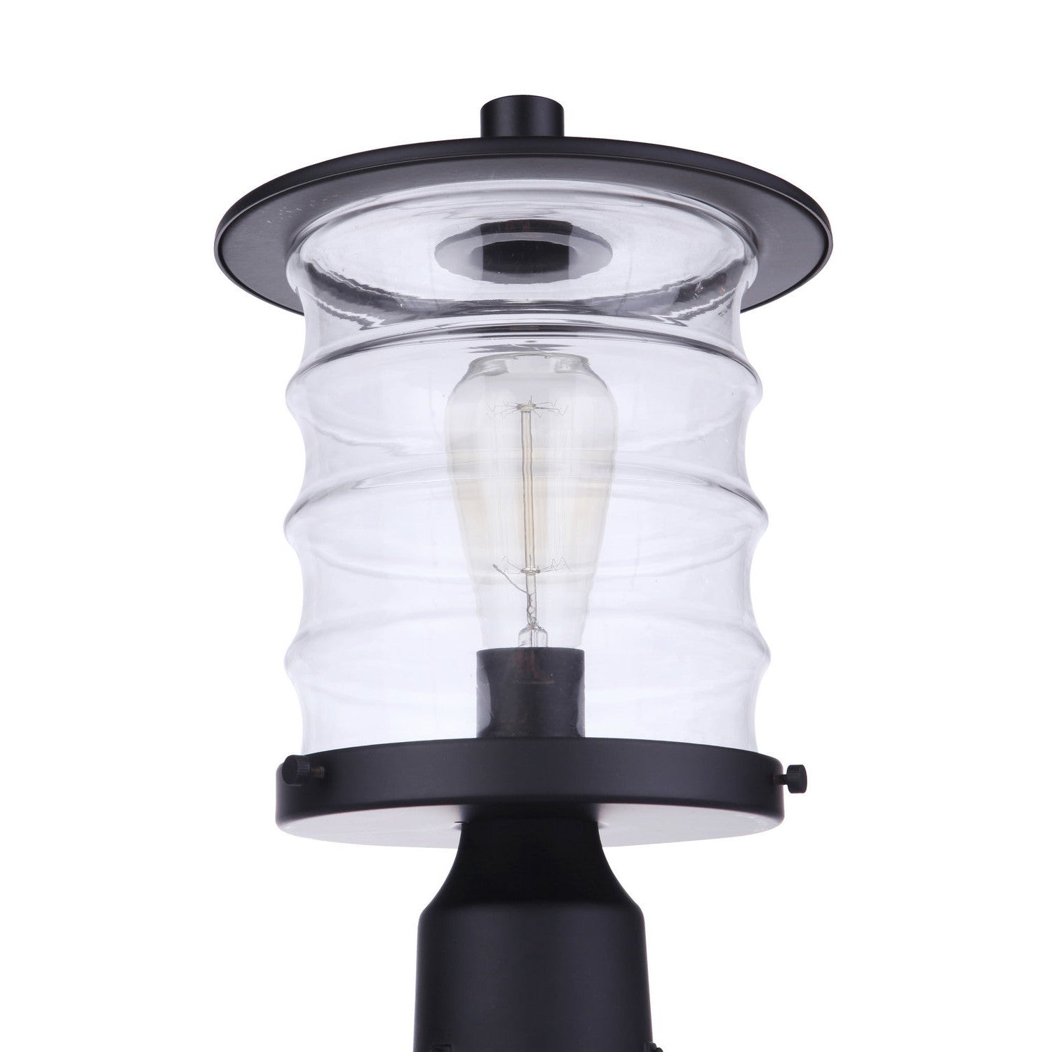 Craftmade - ZA3625-MN - One Light Outdoor Post Mount - Canon - Midnight