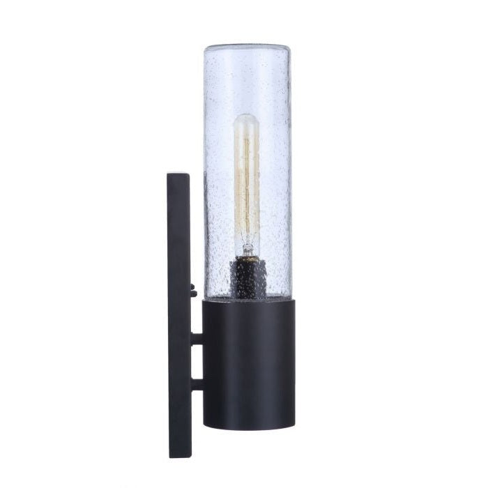 Craftmade - ZA3900-MN-LED - One Light Outdoor Wall Mount - Sabre - Midnight