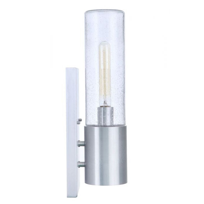 Craftmade - ZA3910-SA-LED - One Light Outdoor Wall Mount - Sabre - Satin Aluminum