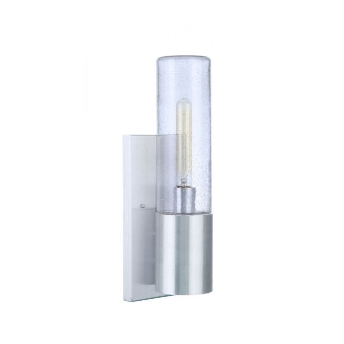 Craftmade - ZA3910-SA-LED - One Light Outdoor Wall Mount - Sabre - Satin Aluminum