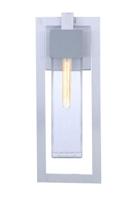 Craftmade - ZA4024-SA - One Light Outdoor Wall Mount - Perimeter - Satin Aluminum