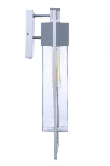 Craftmade - ZA4024-SA - One Light Outdoor Wall Mount - Perimeter - Satin Aluminum