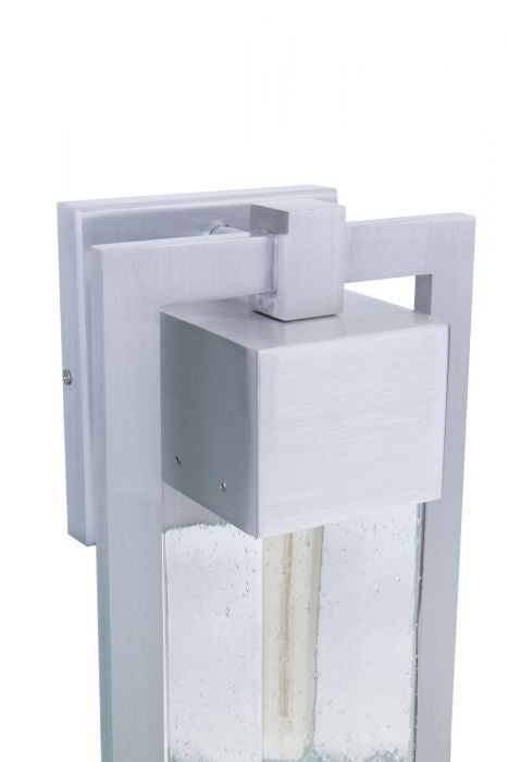Craftmade - ZA4024-SA - One Light Outdoor Wall Mount - Perimeter - Satin Aluminum