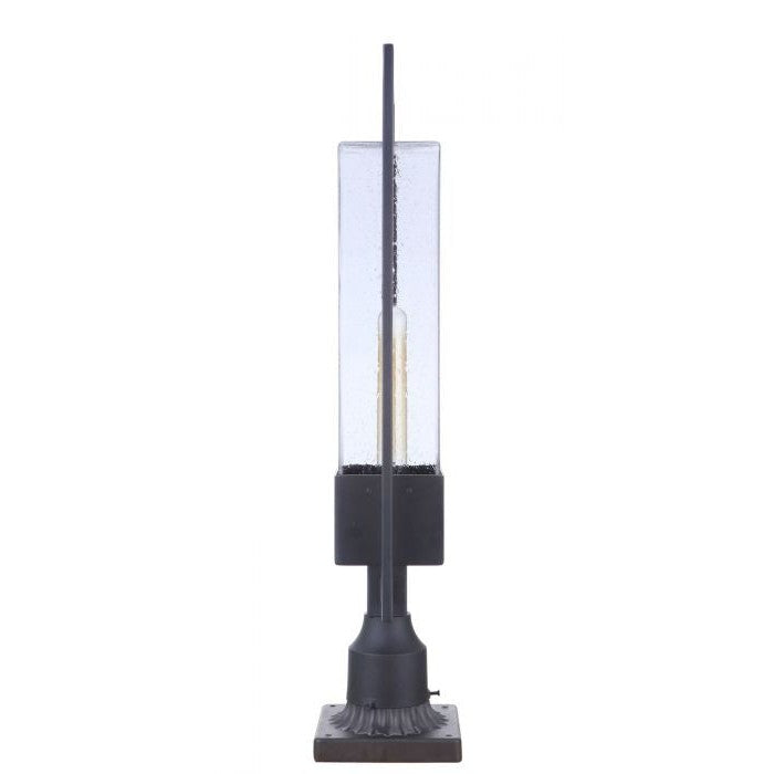 Craftmade - ZA4025-MN - One Light Outdoor Post Mount - Perimeter - Midnight