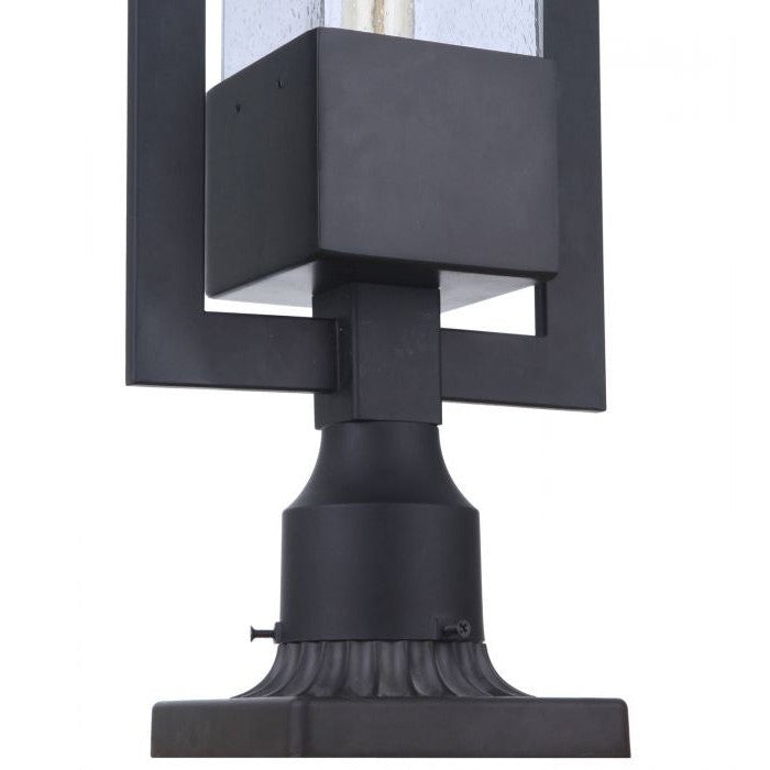 Craftmade - ZA4025-MN - One Light Outdoor Post Mount - Perimeter - Midnight