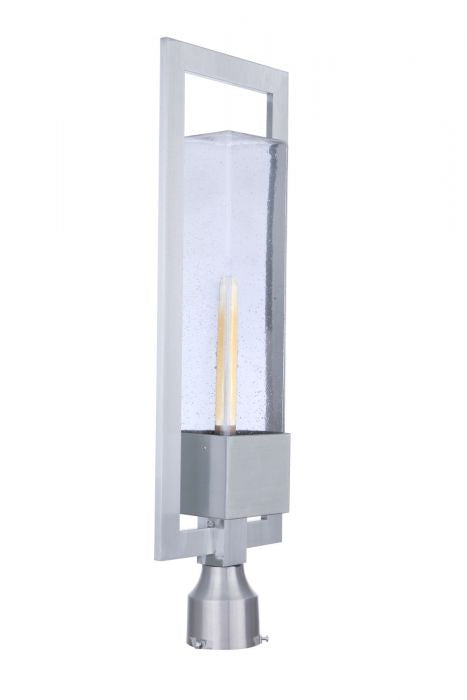 Craftmade - ZA4025-SA - One Light Outdoor Post Mount - Perimeter - Satin Aluminum